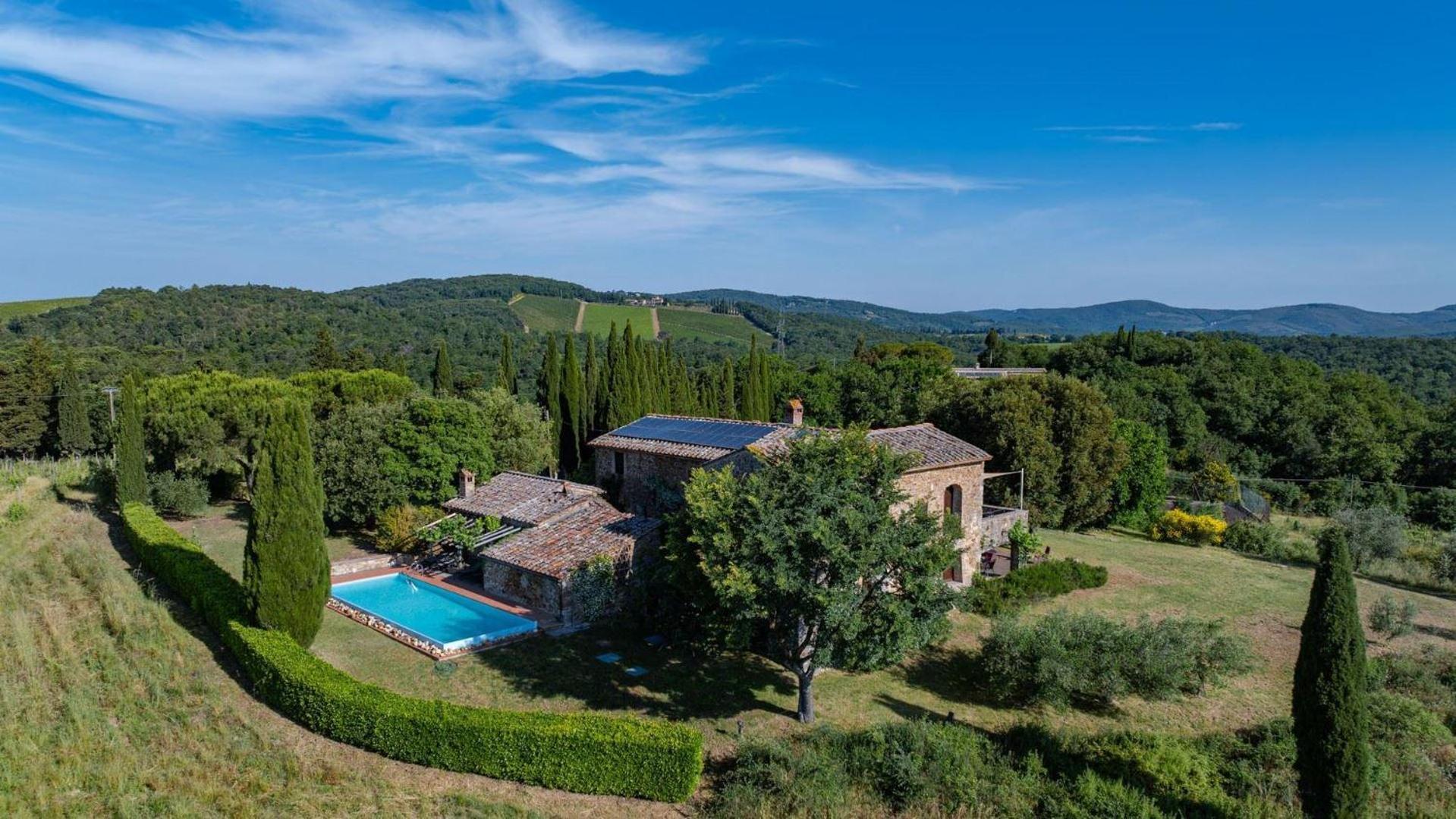 Villa Poggiarello Castelnuovo Berardenga Exterior foto