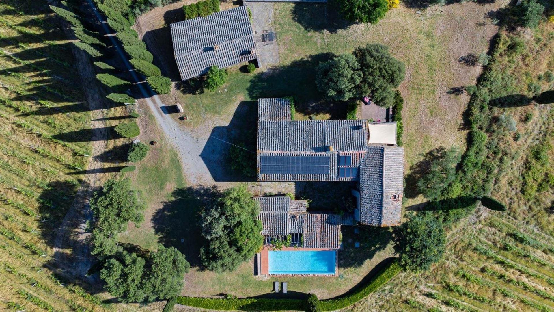 Villa Poggiarello Castelnuovo Berardenga Exterior foto